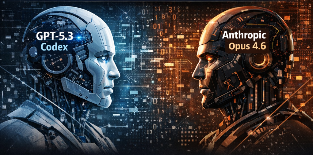 OpenAI GPT-5.3 Codex yapay zeka modeli özellikleri ve Anthropic Opus karşılaştırması